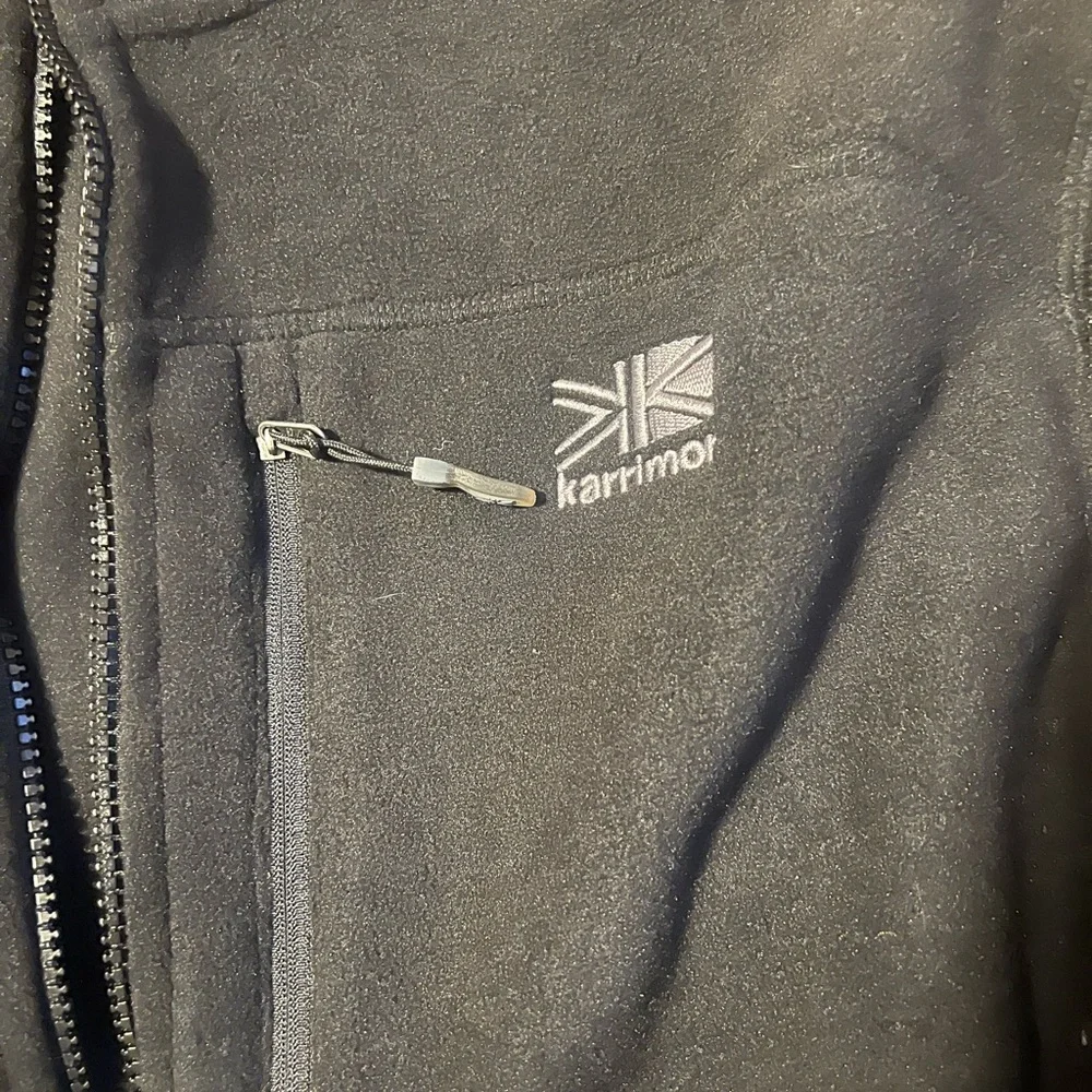 Men’s Black Karrimor Fleece Jacket - Brand New with Tags - Picture 2 of 5